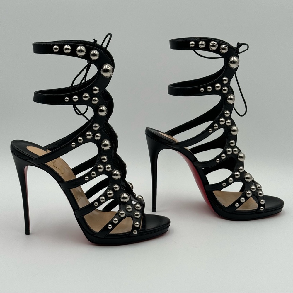 (SOLD) Christian Louboutin Amazoubille 120mm Heels (1180764) Size 39 (NEW) - Picture 8 of 17